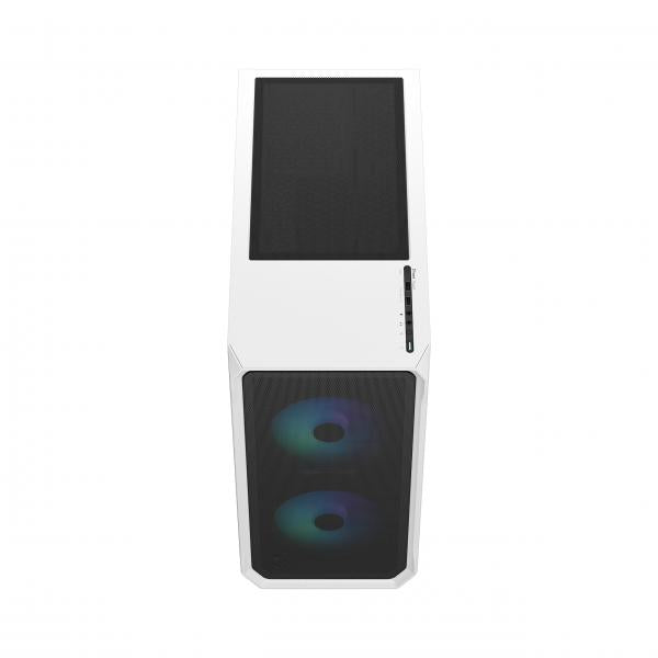 FRACTAL CASE MID TOWER FOCUS 2 RGB WHITE TG CLEAR TINT [FD-C-FOC2A-04]