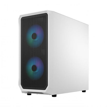 FRACTAL CASE MID TOWER FOCUS 2 RGB WHITE TG CLEAR TINT [FD-C-FOC2A-04]