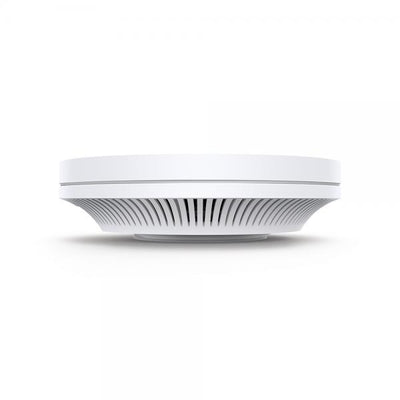 TP-Link - EAP620 HD - AX1800 Ceiling Mount Dual-Band Wi-Fi 6 Access Point, 1 Gigabit RJ45 Port, 574Mbps at 2.4 GHz + 1201 Mbps at 5 GHz, High Density connectivity - 1000+ Clients, 802.3at POE and 12V [EAP620HD]