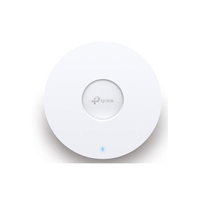 TP-Link - EAP653 - AX3000 Ceiling Mount Dual-Band Wi-Fi 6 Access Point,x 1Gbps RJ45 Port, 574Mbps at 2.4 GHz + 2402 Mbps at 5 GHz, 802.3at POE and 12V DC, 2x Internal Antennas, 160MHz Supported, MU- [EAP653]