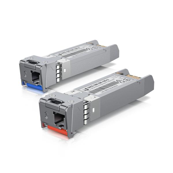 Ubiquiti-UACC-OM-SM-10G-S-2 Fiber, Single-Mode Module, 10G, BiDi, 2-Pack [UACC-OM-SM-10G-S-2]