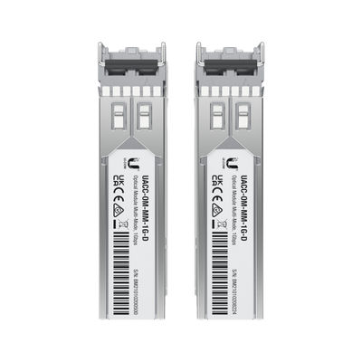 Ubiquiti U Fiber, Multi-Mode Module, 1G, 2-Pack (Renamed from UF-MM-1G) [UACC-OM-MM-1G-D-2]