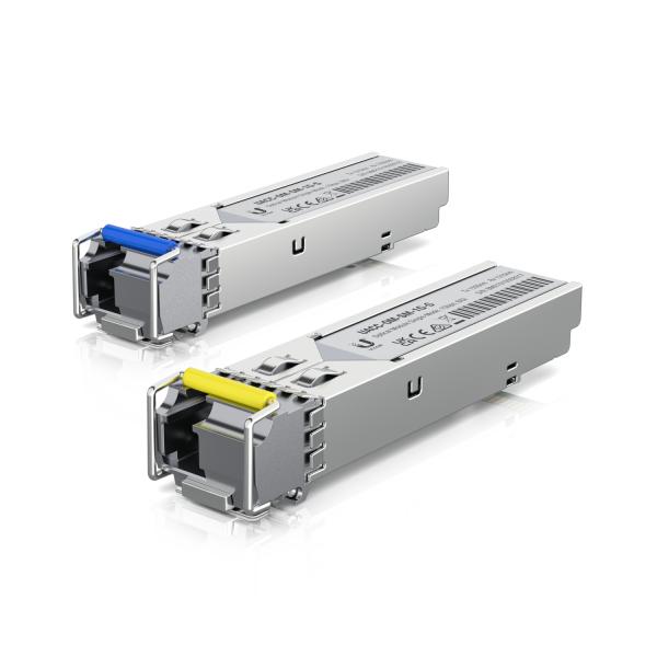 Ubiquiti-UACC-OM-SM-1G-S-2 Fiber, Single-Mode Module, 1G, BiDi, 2-Pack [UACC-OM-SM-1G-S-2]