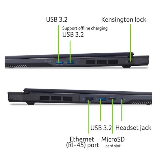 ACER NB GAMING 16" PREDATOR HELIOS NEO 16 AI INTEL ULTRA 9 275HX 32GB 1024GB SSD RTX 5070 Ti 12GB WI [NH.QX2ET.003]