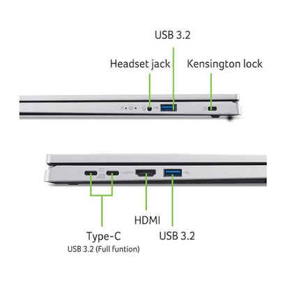 ACER NB 15,6" Extensa 15 i3-1315U 8GB 256GB SSD FREEDOS [NX.EJAET.001]