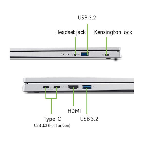 ACER NB 15,6" Extensa 15 i3-1315U 8GB 256GB SSD FREEDOS [NX.EJAET.001]