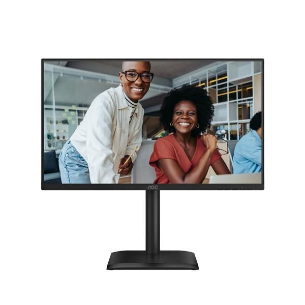 AOC MONITOR 23,8 LED IPS FHD 16:9 4MS 300 CDM, PIVOT, USB-C, DP/HDMI, MULTIMEDIALE [24E4CV]