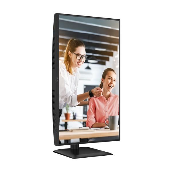 AOC MONITOR 27 LED IPS QHD 16:9 4MS 120hz 350 CDM, PIVOT, DP/HDMI, USB-C, MULTIMEDIALE [Q27E4CV]