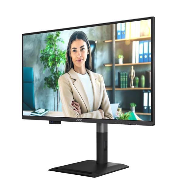 AOC MONITOR 27 LED IPS QHD 16:9 4MS 120hz 350 CDM, PIVOT, DP/HDMI, USB-C, MULTIMEDIALE [Q27P4U]