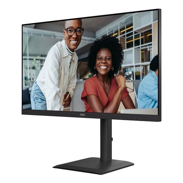 AOC MONITOR 27 LED IPS 4K UHD 16:9 4MS 75hz 400 CDM, PIVOT, DP/HDMI, USB-C, MULTIMEDIALE [U27E4CV]