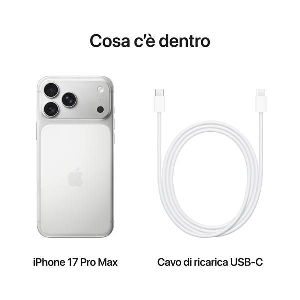 APPLE IPHONE 17 PRO MAX 256GB SILVER [MFYM4QL/A]