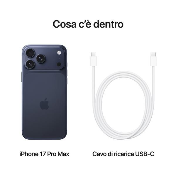 iPhone 17 Pro Max 256GB blu profondo [MFYP4QL/A]
