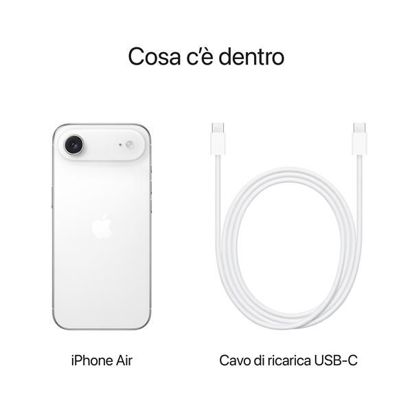 iPhone Air 256GB bianco nuvola [MG2M4QL/A]