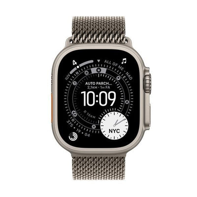 APPLE WATCH ULTRA 3GPS E CELLULAR49MMNATURAL TITANIUM CASE WITH NATURAL TITANIUM MILANESE LOOP [MF0E4QL/A]