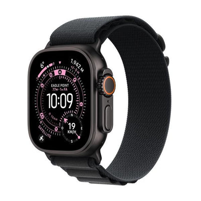 APPLE WATCH ULTRA 3GPS E CELLULAR49MMBLACK TITANIUM CASE WITH BLACK ALPINE LOOP, LARGE [MF0X4QL/A]