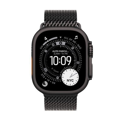 APPLE WATCH ULTRA 3GPS E CELLULAR49MMBLACK TITANIUM CASE WITH BLACK TITANIUM MILANESE LOOP, SMAL [MF1N4QL/A]