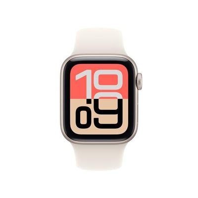 APPLE WATCH SE 3GPS 40MMSTARLIGHT ALUMINIUM CASE WITH STARLIGHT SPORT BAND - S/M [MEH34QL/A]