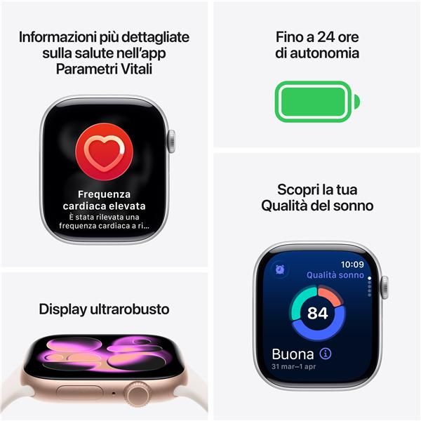APPLE WATCH SERIES 11GPS46MMJET BLACK ALUMINIUM CASE WITH BLACK SPORT BAND, S/M [MEUW4QL/A]