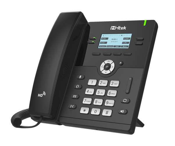 HTEK-UC912E - Enterprise IP Phone PROMO FINO AD ESAURIMENTO SCORTE [HTEK-UC912E]