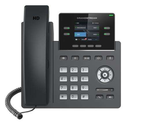 Grandstream GRP-2612W - Wi-Fi IP Phone, 4 account SIP, Porte Ethernet da 10/100 Mbps [GRP-2612W]