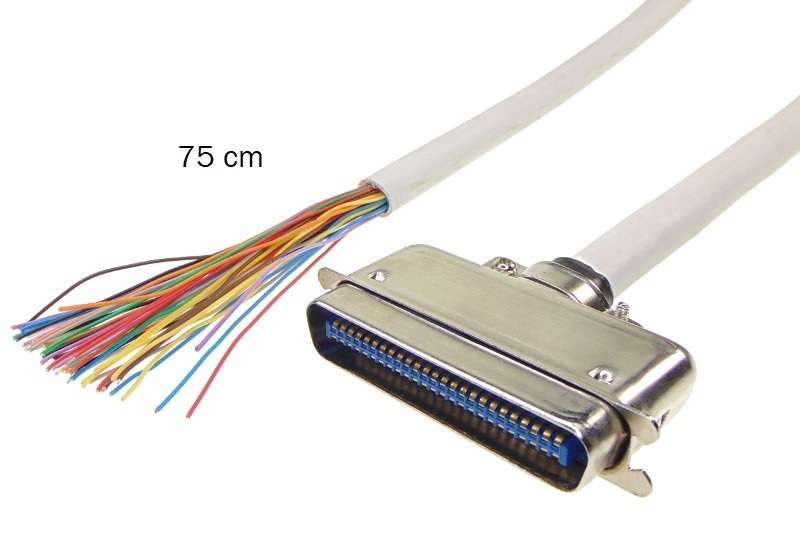 Grandstream Telco cable for GXW42XX 50-pin RJ21 to open end - 75 cm [GXW42XX_TELCO_CABLE]