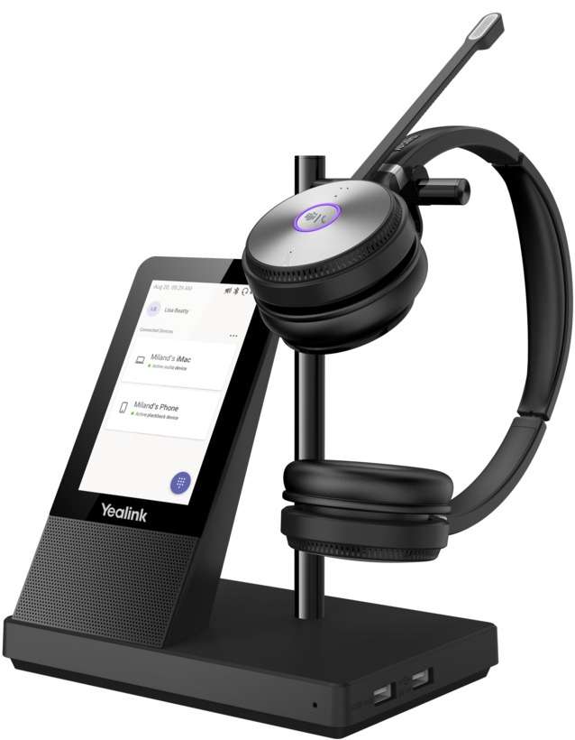 Yealink WH66 Dual Teams - Workstation DECT Wireless Headset [WH66DualTeams]