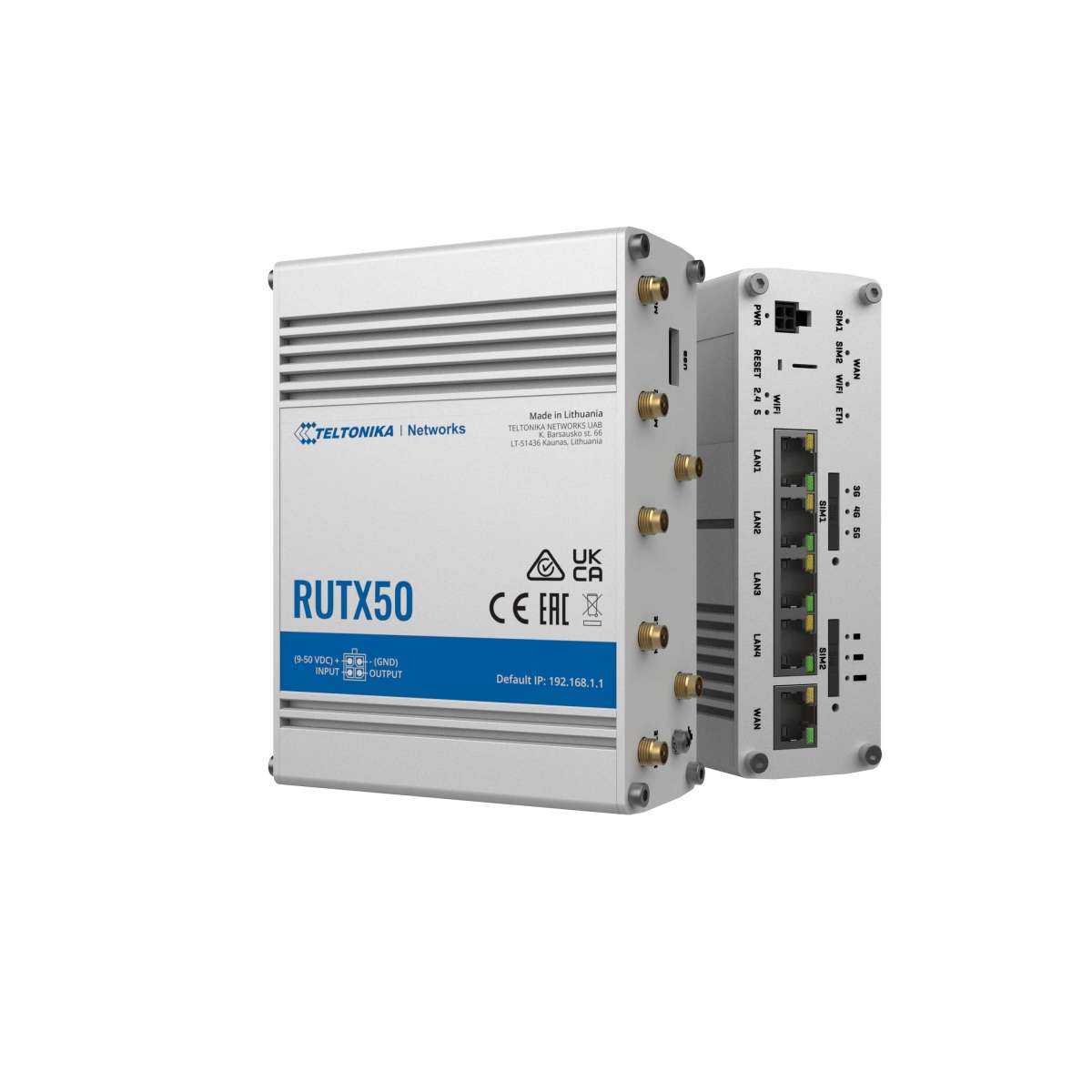 Teltonika - RUTx50 - Router Industriale 5G [RUTX50000000]