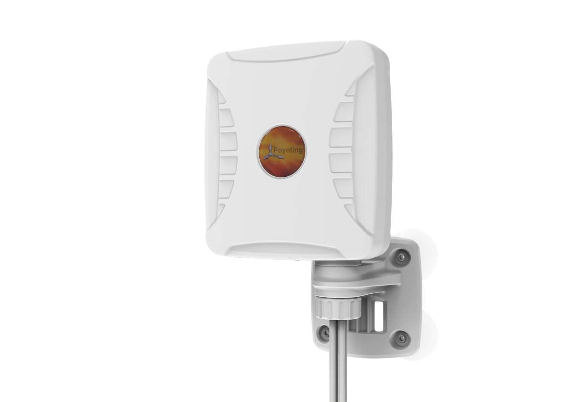 POYNTING - Cross Polarized LTE/5G Indoor & Outdoor Omni-Directional Antenna 4X4 LTE MIMO Antenna- 698 - 960 MHz, 1.6 dBi- 1710 - 3800 MHz, 3 dBi, High Quality Low Loss cable with SMA connectors - IP [A-XPOL-0001-V2-41]