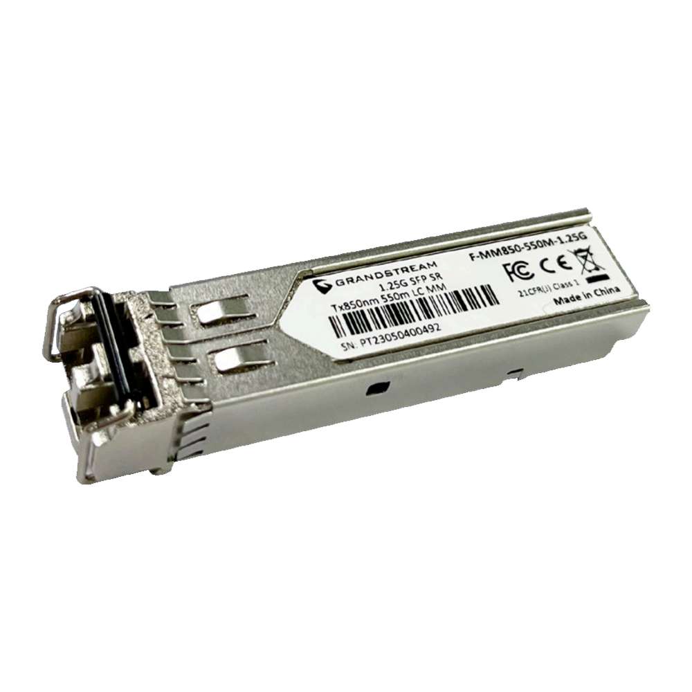 SFP Fiber Module (Multi-Mode, 850nm Wave-Length, 550-Meter, 1.25Gbps) [F-MM850-550M-1.25G]