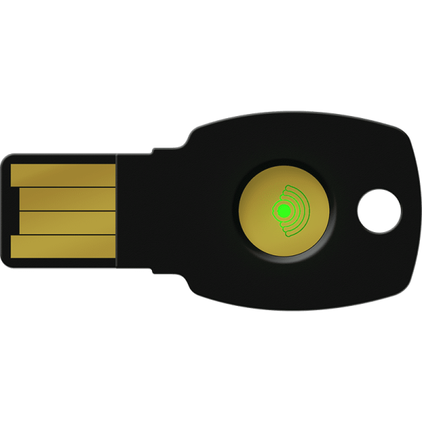 Feitian K9 security key NFC USB-A con protocolli U2F + Fido 2 [K9]