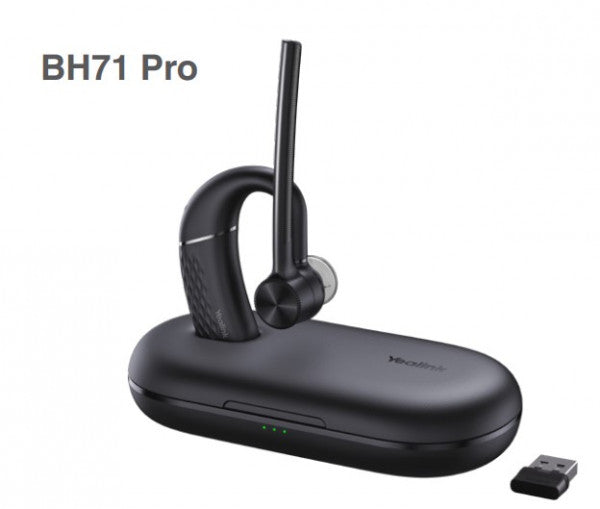 Yealink BH71 Pro USB-C/A - auricolare Bluetooth con dongle USB-C/A [BH71ProUSB-C/A]