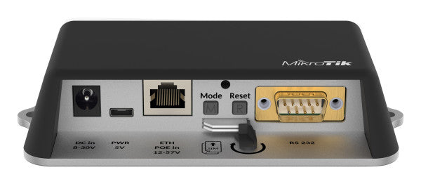 MikroTik, RB912R-2nD-LTm&EC200A-EU, LtAP mini LTE kit with 650MHz CPU, 64MB RAM, 1 x fast Eth port, built-in 2.4Ghz 802.11b/g/n Dual Chain wireless with integrated antenna, LTE modem (for Internationa [RB912R-2nD-LTm&EC200A-EU]