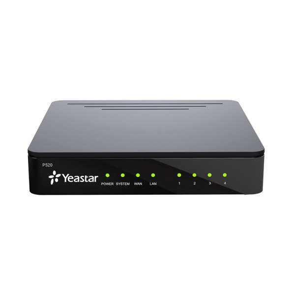 Yeastar P520 - Centralino hardware Users: 20, Max Concurrent Calls: 10. [P520]