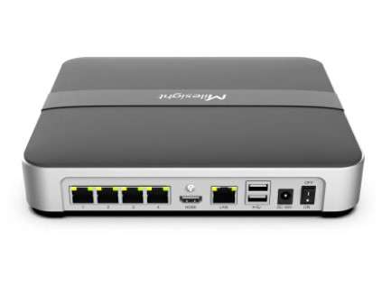 Milesight - (3.5HDD) ,1*RCA Audio Input + 1*RCA Audio Output, AI based Video Content Analysis, ANR, PoS Intergration, Auto Backup" [MS-N5008-UPC]