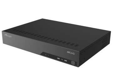 Milesight - 4K H.265 PoE NVR 7000 Series ,16CH POE NVR with 16CH POE Ports, support 4*20TB(3.5HDD), RAID 0/1/5/6/10 Storage, AI based Video Content Analysis,Face Detection, ANR, PoS Intergration, AN [MS-N7016-PG]