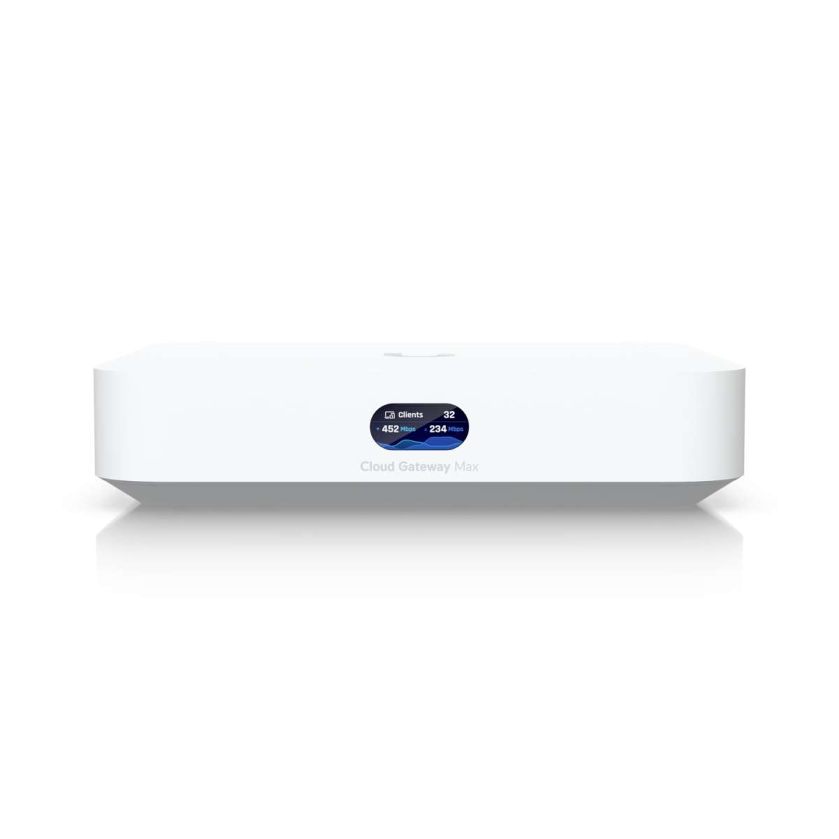 Ubiquiti - UCG-Max-EU- UniFi compact multi-2.5 WAN UniFi Cloud Gateway with Quad-core ARM Cortex-A53 at 1.5 GHz, 4 GB DDR4, LAN x4 1/2.5 Gbe RJ45 ports, WAN x1 1/25 GbE RJ45 port, Manages 30+ UniFi [UCG-Max-EU]