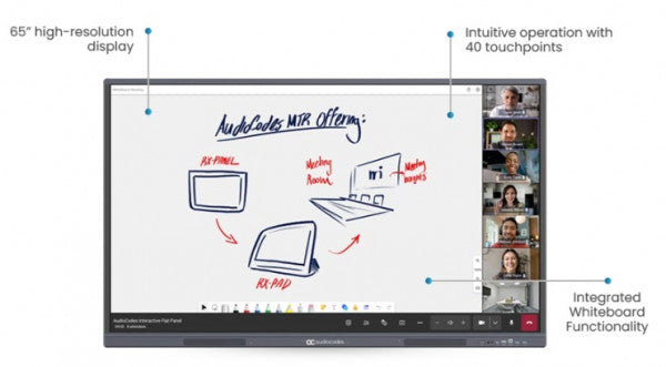 AudioCodes Interactive Flat Panel (IFP) 65 inch touch display [RXV-IFP65]