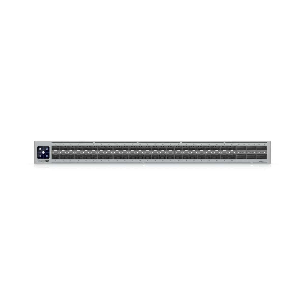 Ubiquiti - ECS-Aggregation-EU - UniFi x48 25G SFP28 ports, x6 100G QSFP28 ports Aggregation L3 Switch, 1U 19-inch Rack-mountable Steel Case, with MC-LAG support [ECS-Aggregation-EU]