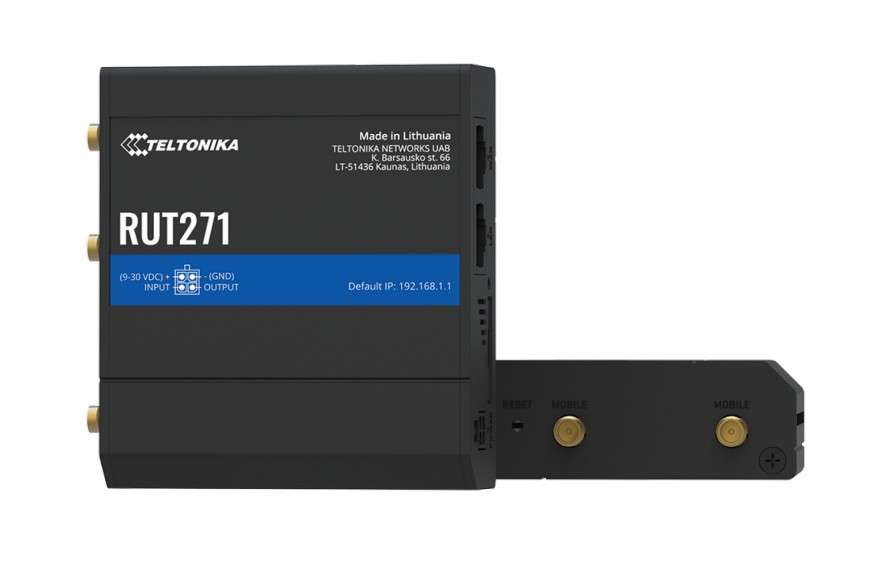 Teltonika - RUT271 router 5G REDCAP [RUT271000000]