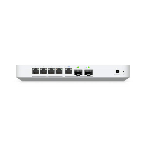 Ubiquiti - UXG-Fiber-EU - UniFi Gateway with Quad-core ARM Cortex-A73 at 2.2 GHz, 2GB DDR4 RAM, 1U rack, LAN x2.5 GbE RJ45 port and x1 10G SFP+ port, WAN x10 GbE RJ45 port and x1 10G SFP+ port,Inte [UXG-Fiber-EU]