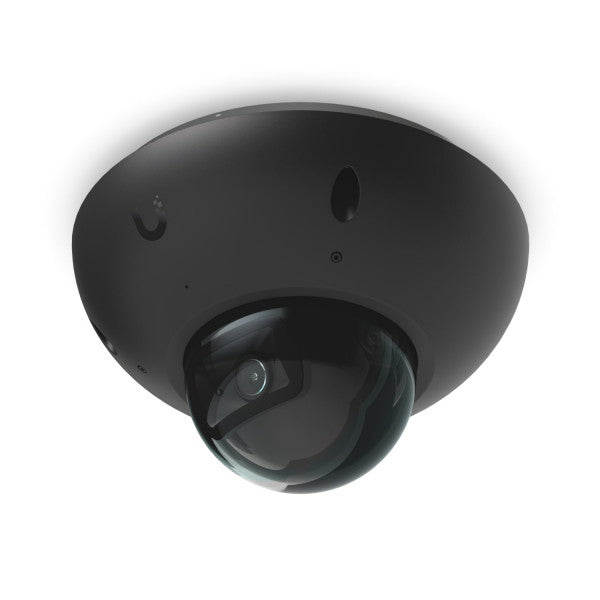 Ubiquiti - UVC-G6-Dome-B - All-weather, vandal-proof 4K PoE camera with a 1/1.8" 8MP image sensor, Multi-TOPS AI Engine, and long-range IR night vision ideal for discreet installations in high-traffic [UVC-G6-Dome-B]
