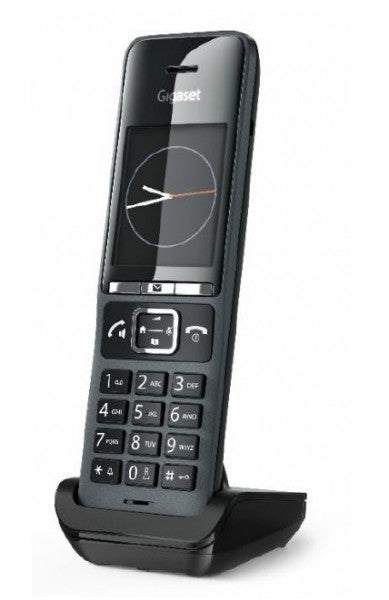 Gigaset - Cordless DECT C600H, Display TFT 2,2" a colori, Jack 3,5mm, IP20, compatibile con cella DECT IP GIGASET N530 [S30852-H3071-R103]