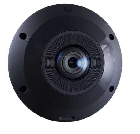 Ubiquiti - UVC-G6-Pro-360-B - UniFi Telecamera PoE da 12 MP resistente alle intemperie e agli atti vandalici con copertura panoramica a 360, funzionalità digitale pan-tilt-zoom e funzionalità IR int [UVC-G6-Pro-360-B]