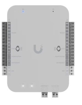 Ubiquiti - Lettore OSDP per interni/esterni con supporto per schede NFC e Touch Pass, compatibile con UniFi Retrofit Hub utilizzando il cablaggio esistente. [UA-Retrofit-Hub-2]