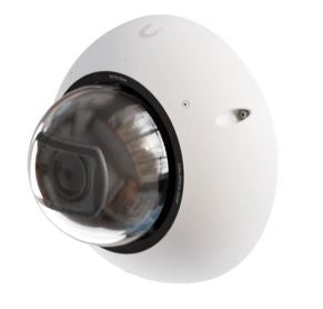 Ubiquiti - Telecamera PoE+ 4K resistente alle intemperie e agli atti vandalici con motore AI Multi-TOPS, zoom ottico 2,36x e ampio sensore CMOS da 1/1,2" per una nitidezza eccezionale in condizioni di [UVC-G6-Pro-Dome-W]