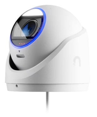Ubiquiti - UVC-G6-Turret-W - UniFi Ultra-compact and tamper-resistant 4K PoE camera, Ultra-wide viewing angle (109.9), 30 m (98 ft) IR night vision, IP66, IK04. [UVC-G6-Pro-Turret-W]