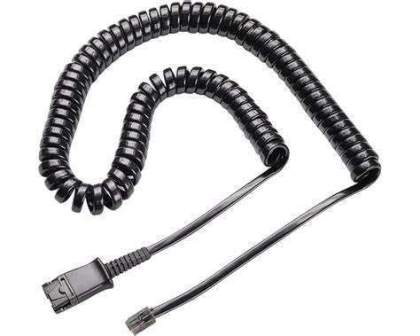 Poly U10P QD shroud cavo adattatore audio da QD a rj 22 con QD rivestito- PROMO FINO AD ESAURIMENTO SCORTE [35066-01]