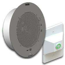 Cyberdata VoIP SIP-enabled Talk-Back SpeakerGray White, Remote Push to Talk Button included  EOL PROMO FINO AD ESAURIMENTO SCORTE [011180]