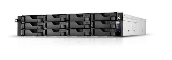 ASUSTOR NAS 12 BAIE ATOM C3538 QC 8GB DDR4 2XPSU [AS6512RD/RAILKIT]