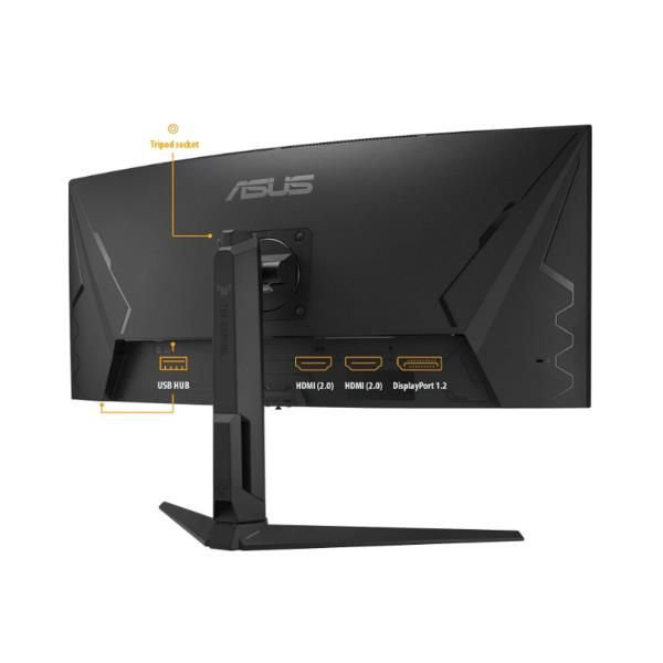 ASUS MONITOR GAMING 34 LED VA 21:9 WQHD, 100HZ, TUF GAMING, DP/HDMI, MULTIMEDIALE [VG34VQEL1A]